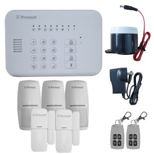 KIT ALARMA 3000 INALAMBRICA WIFI + FREE APP CELULAR + GOOGLE HOME (COPIA 2)