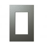 TAPA RECTANGULAR NEGRA 10X5 JELUZ PLATINUM