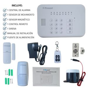 ALARMA SMART WIFI + GSM WALA 3000 - Vista 3