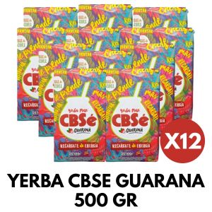 PAQUETE YERBA CBSE GUARANA 500 GR X 12 UNIDADES - Vista 1