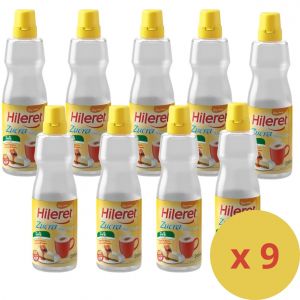 EDULCORANTE HILERET ZUCRA FORTE LIQUIDO 200 ML X 9 UNIDADES