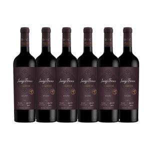 VINO LUIGI BOSCA DE SANGRE MALBEC DOC 750 CC X 6 BOTELLAS