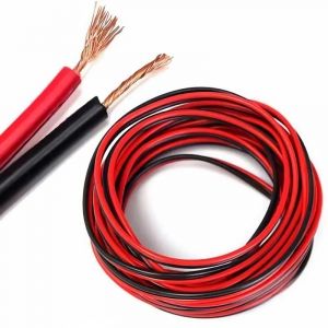 CABLE BIPOLAR 2X1 MM ROJO/NEGRO AUDIO X METRO CONDUELEC