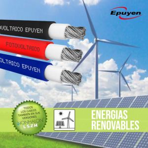 CABLE SOLAR FOTOVOLTAICO 1 X 10 MM X METRO EPUYEN - Vista 4