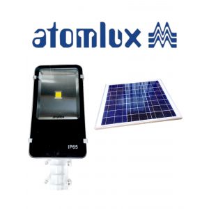 LUMINARIA SOLAR LED 20W EQUIVALE 150W  ATOMLUX - Vista 1