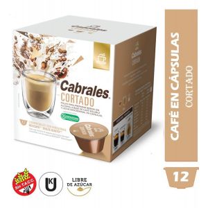 CAPSULAS DE CAFE CORTADO CABRALES DOLCE GUSTO X 12 - Vista 1