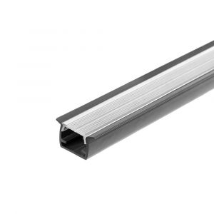 PERFIL DE PVC EMBUTIR P/CINTA DE LED X 2 METROS MACROLED