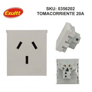 MODULO 1 TOMACORRIENTE 20A LINEA URBANA EXULTT - Vista 1