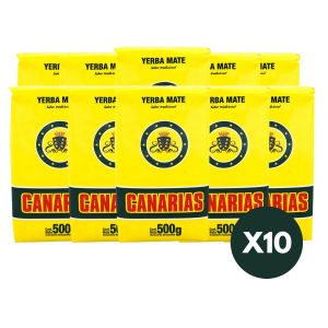 YERBA MATE CANARIAS 500 GR X 10 UNIDADES - Vista 1