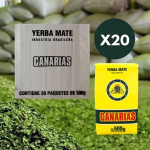 YERBA MATE CANARIAS 500 GR X 20 UNIDADES - Vista 1