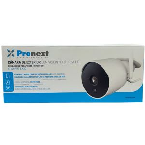 CAMARA IP DE EXTERIOR CON VISIÓN NOCTURNA HD RESOLUCION 2MP PRONEXT - Vista 1