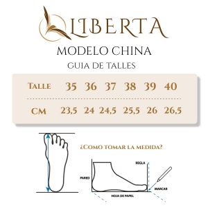 ZAPATILLA SUELA CHINA LIBERTA - Vista 3