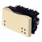 MODULO 1 INTERRUPTOR COMBINADO (1 MODULO) LINEA PLEIN EXULTT Beige