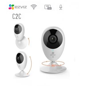 CAMARA SEGURIDAD IP WIFI VISIóN NOCTURNA EZVIZ MINI C2C WIFI 720 HD - Vista 2