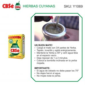 YERBA CBSE HIERBAS CUYANAS 500 GR X 6 UNIDADES - Vista 3