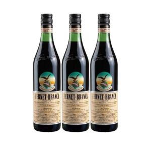 FERNET BRANCA BOTELLA 1000 ML X3 UNIDADES