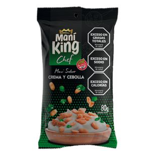 MANI KING CHEFF CREMA Y CEBOLLA 80 GRS