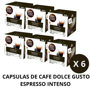 CAPSULAS DE CAFE DOLCE GUSTO ESPRESSO INTENSO X 6 CAJAS - Vista 1