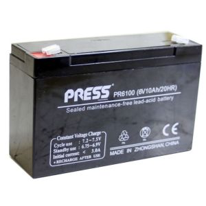 BATERIA DE GEL DE 6V 10 AH PRESS