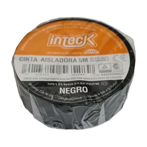 CINTA AISLADORA PVC  5 MTS INTECK