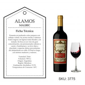 ALAMOS MALBEC 750 ML - Vista 1