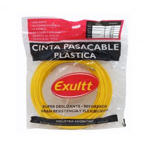 CINTA PASACABLE PLASTICA DE 25 MTS EXULTT (OUTLET) - Vista 2