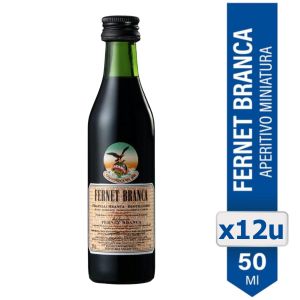 FERNET BRANCA BOTELLA 50 CC X 12 UNIDADES - Vista 1