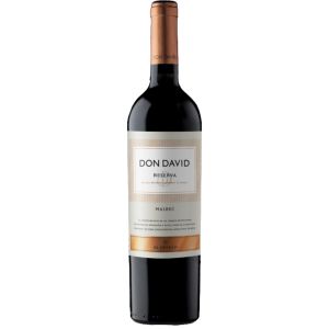 VINO DON DAVID RESERVA MALBEC 750 CC