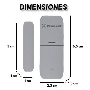 SENSOR INALAMBRICO PARA ALARMAS WALA 10C Y WALA 2000 - Vista 3