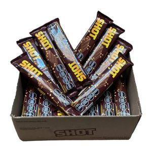 CAJA CHOCOLATE SHOT 90 GR X 36 UNIDADES