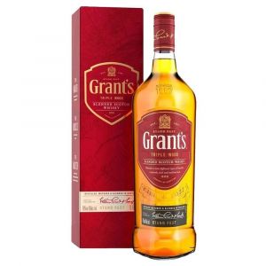 WHISKY GRANTS TRIPLE WOOD CON ESTUCHE 750 CC