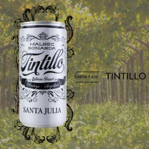 VINO SANTA JULIA TINTILLO LATA 269 CC - Vista 3