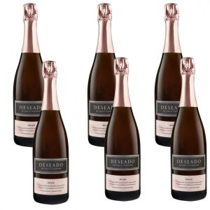 CHAMPAGNE DESEADO ROSE 750 ML X 6 BOTELLAS