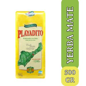 PAQUETE YERBA PLAYADITO 500 GR - Vista 1