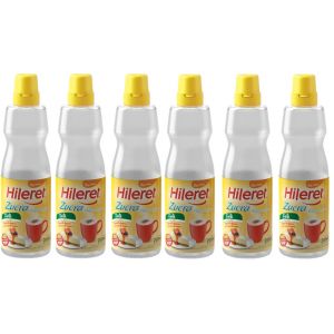 EDULCORANTE HILERET ZUCRA FORTE LIQUIDO 400 ML X 6 UNIDADES