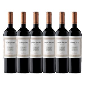 VINO DON DAVID TANNAT 750 CC X 6 UNIDADES