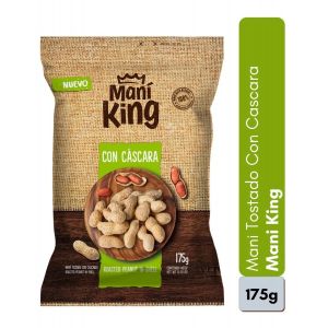 MANI TOSTADO MANI KING C/ CASCARA 175 GR - Vista 1