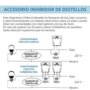 ACCESORIO INHIBIDOR DE DESTELLOS LINEA URBANA EXULTT - Vista 2