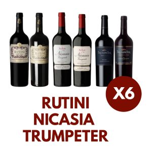 VINO TINTO RUTINI - NICASIA - TRUMPETER MALBEC - CABERNET - Vista 1