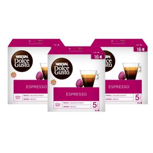 CAPSULAS DE CAFE DOLCE GUSTO ESPRESSO X 3 CAJAS