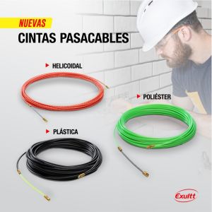 CINTA PASACABLE PLASTICA DE 10 MTS 3.8 DIAMETRO EXULTT - Vista 2