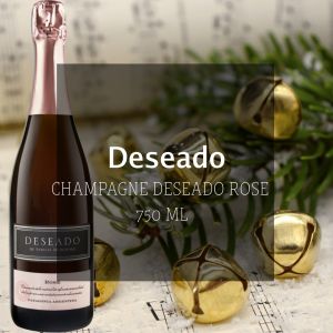 CHAMPAGNE DESEADO ROSE 750 ML - Vista 2