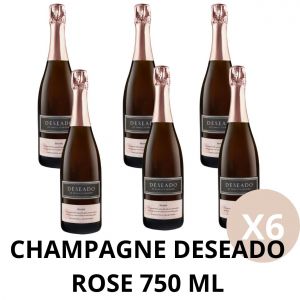 CHAMPAGNE DESEADO ROSE 750 ML X 6 BOTELLAS - Vista 1