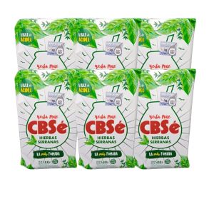 PAQUETE YERBA CBSE TRADICIONAL 500 GR X 6 UNIDADES