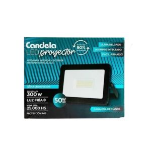 REFLECTOR LED 50W EXTERIOR CANDELA - Vista 1