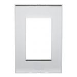 TAPA RECTANGULAR BLANCA 10X5 JELUZ PLATINUM