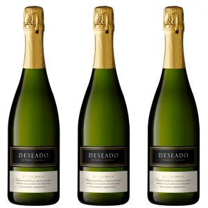 CHAMPAGNE DESEADO EXTRA BRUT 750 ML X 3 BOTELLAS