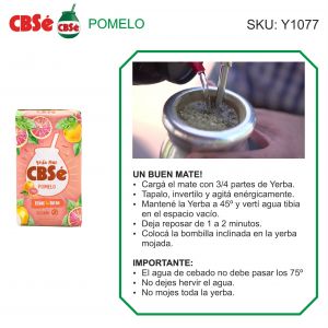 YERBA CBSE POMELO 500 GR X 6 UNIDADES - Vista 2