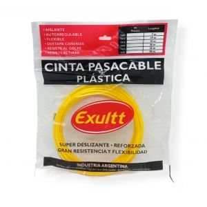 CINTA PASACABLE PLASTICA DE 10 MTS EXULTT (OUTLET) - Vista 2