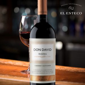 VINO DON DAVID RESERVA CABERNET SAUVIGNON 700CC - Vista 2